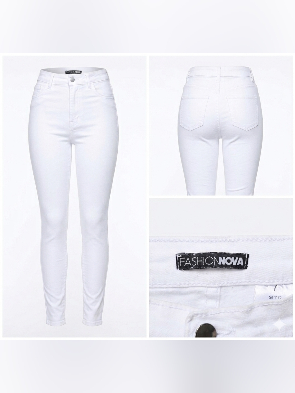 White Jean Pants